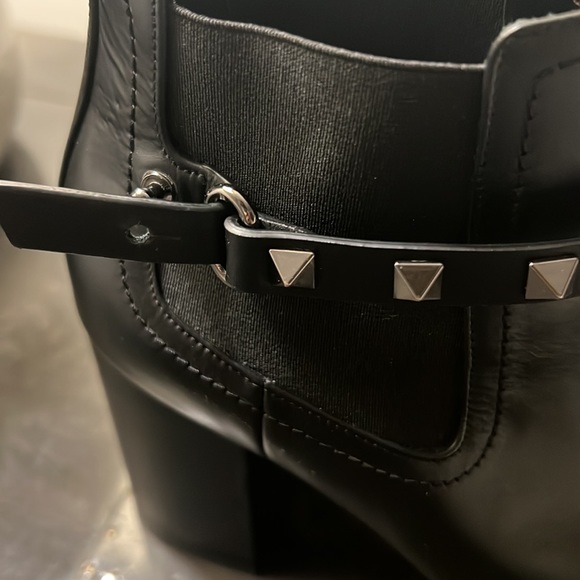 Valentino bootie! With studs. Worn once. Size 38.5 excellent condition